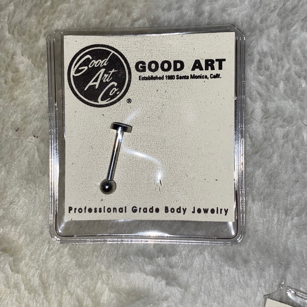 14g Labret 1/2 inch - Good Art Co.